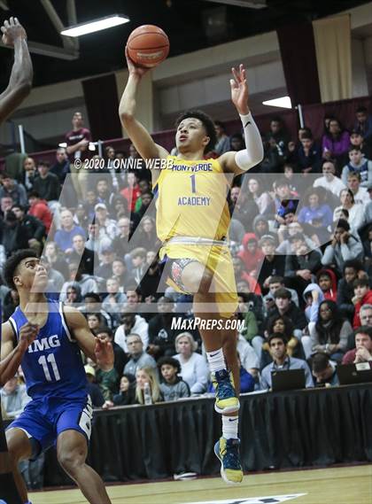 Thumbnail 1 in IMG Academy vs. Montverde Academy (Spalding Hoophall Classic) photogallery.