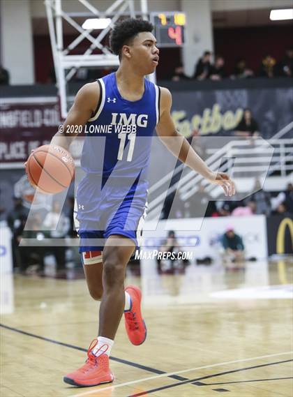 Thumbnail 1 in IMG Academy vs. Montverde Academy (Spalding Hoophall Classic) photogallery.
