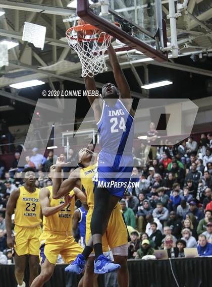Thumbnail 1 in IMG Academy vs. Montverde Academy (Spalding Hoophall Classic) photogallery.