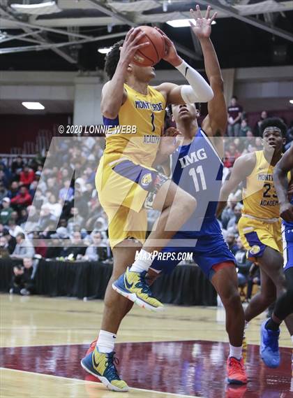 Thumbnail 1 in IMG Academy vs. Montverde Academy (Spalding Hoophall Classic) photogallery.