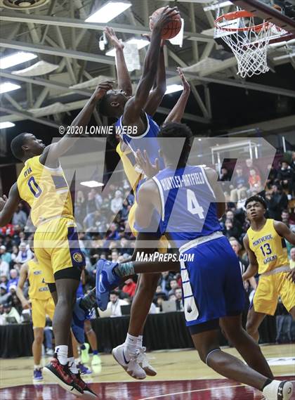 Thumbnail 3 in IMG Academy vs. Montverde Academy (Spalding Hoophall Classic) photogallery.