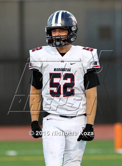 Thumbnail 1 in St. Monica vs. Maranatha photogallery.