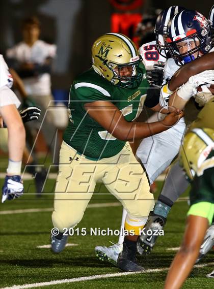 Thumbnail 2 in St. Monica vs. Maranatha photogallery.