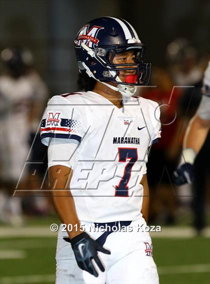 Thumbnail 2 in St. Monica vs. Maranatha photogallery.