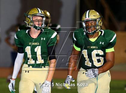 Thumbnail 1 in St. Monica vs. Maranatha photogallery.