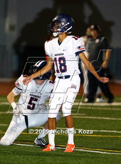 Thumbnail 3 in St. Monica vs. Maranatha photogallery.