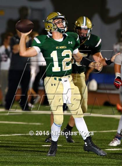 Thumbnail 1 in St. Monica vs. Maranatha photogallery.