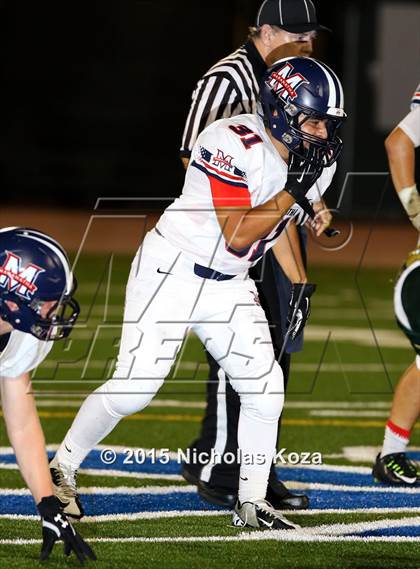Thumbnail 1 in St. Monica vs. Maranatha photogallery.