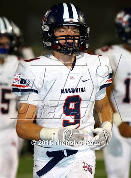 Thumbnail 1 in St. Monica vs. Maranatha photogallery.