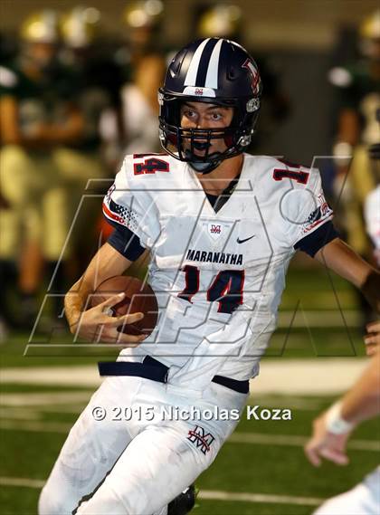 Thumbnail 1 in St. Monica vs. Maranatha photogallery.