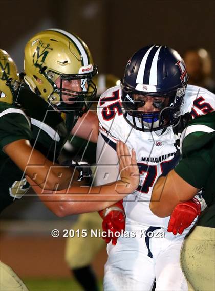 Thumbnail 1 in St. Monica vs. Maranatha photogallery.