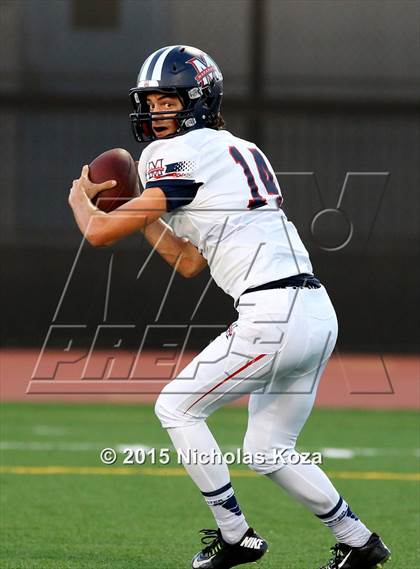 Thumbnail 1 in St. Monica vs. Maranatha photogallery.