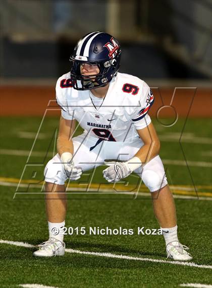 Thumbnail 1 in St. Monica vs. Maranatha photogallery.