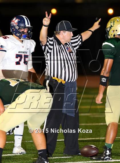 Thumbnail 3 in St. Monica vs. Maranatha photogallery.