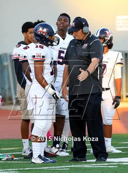 Thumbnail 1 in St. Monica vs. Maranatha photogallery.