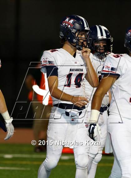 Thumbnail 1 in St. Monica vs. Maranatha photogallery.
