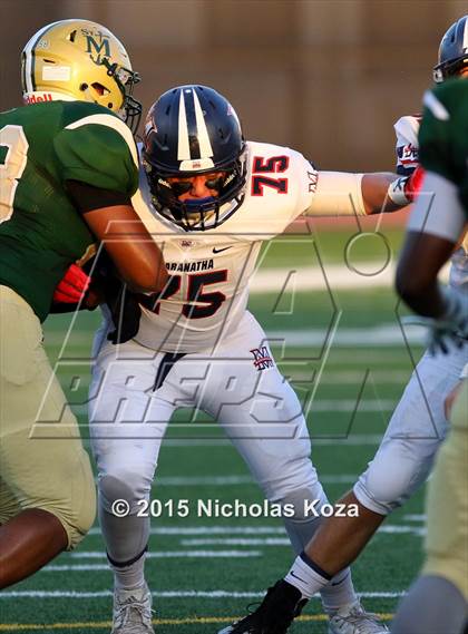 Thumbnail 1 in St. Monica vs. Maranatha photogallery.