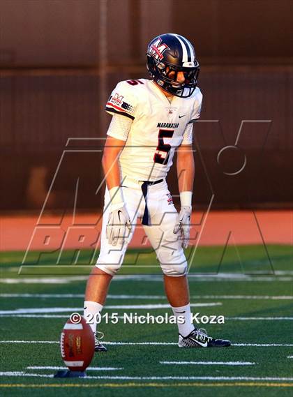 Thumbnail 1 in St. Monica vs. Maranatha photogallery.