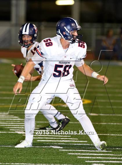 Thumbnail 1 in St. Monica vs. Maranatha photogallery.