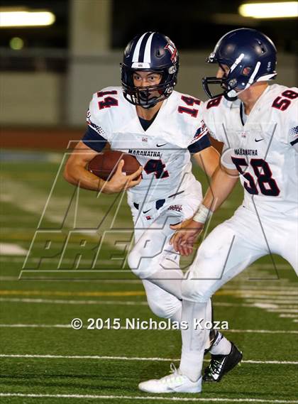 Thumbnail 2 in St. Monica vs. Maranatha photogallery.