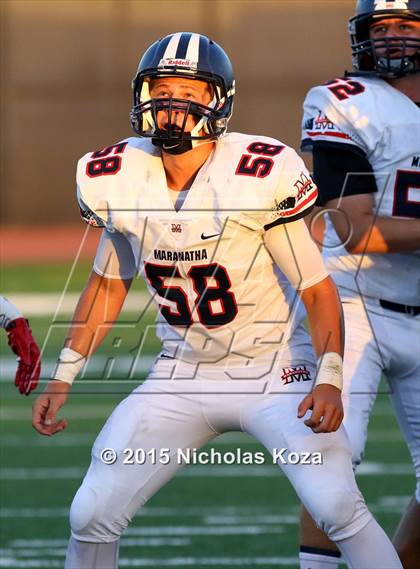 Thumbnail 3 in St. Monica vs. Maranatha photogallery.