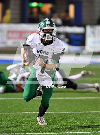 Thumbnail 2 in Crescent vs. Gore (OSSAA Class A Quarterfinal) photogallery.