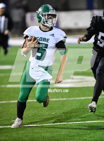 Thumbnail 2 in Crescent vs. Gore (OSSAA Class A Quarterfinal) photogallery.