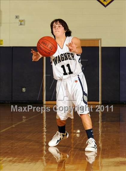 Thumbnail 2 in Wagner vs West Babylon (2011 Holiday Tournament] photogallery.