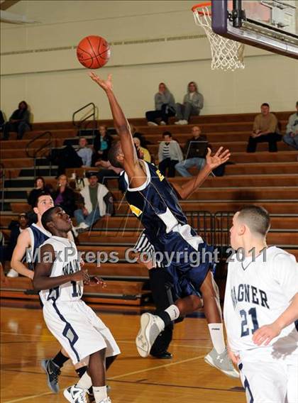 Thumbnail 3 in Wagner vs West Babylon (2011 Holiday Tournament] photogallery.