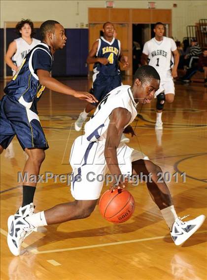Thumbnail 2 in Wagner vs West Babylon (2011 Holiday Tournament] photogallery.