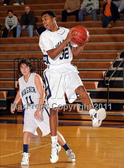 Thumbnail 1 in Wagner vs West Babylon (2011 Holiday Tournament] photogallery.