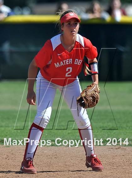 Thumbnail 2 in Poly vs. Mater Dei (CIF SS Playoffs) photogallery.