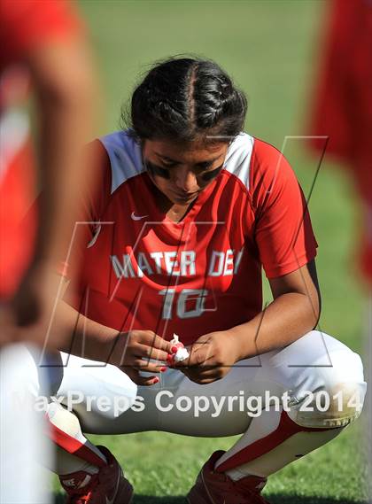 Thumbnail 3 in Poly vs. Mater Dei (CIF SS Playoffs) photogallery.