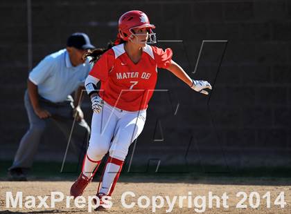 Thumbnail 2 in Poly vs. Mater Dei (CIF SS Playoffs) photogallery.