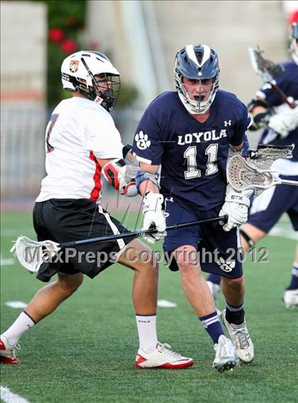 Thumbnail 2 in Loyola vs. Harvard-Westlake photogallery.