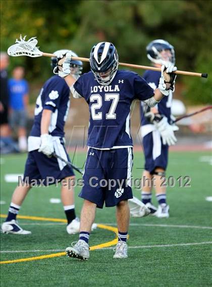 Thumbnail 3 in Loyola vs. Harvard-Westlake photogallery.