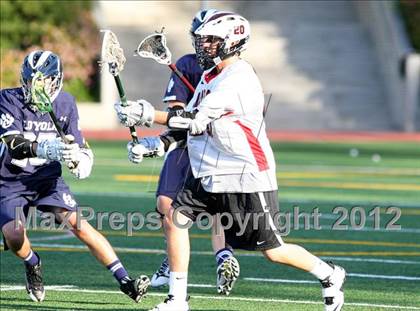 Thumbnail 2 in Loyola vs. Harvard-Westlake photogallery.