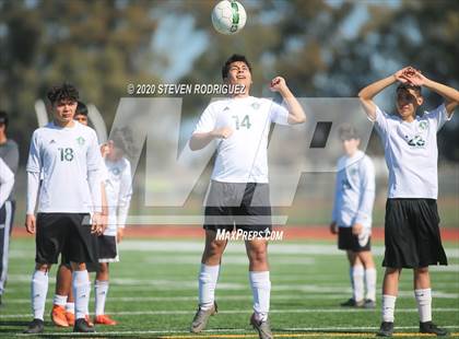 Thumbnail 3 in Encina Prep vs. Le Grand (CIF SJS D6 Final) photogallery.