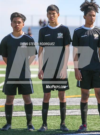 Thumbnail 2 in Encina Prep vs. Le Grand (CIF SJS D6 Final) photogallery.