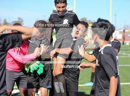 Thumbnail 2 in Encina Prep vs. Le Grand (CIF SJS D6 Final) photogallery.