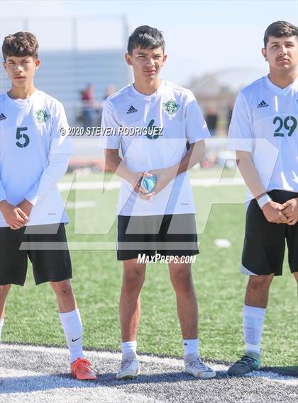 Thumbnail 1 in Encina Prep vs. Le Grand (CIF SJS D6 Final) photogallery.