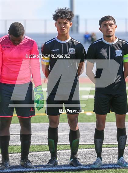 Thumbnail 1 in Encina Prep vs. Le Grand (CIF SJS D6 Final) photogallery.