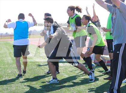 Thumbnail 1 in Encina Prep vs. Le Grand (CIF SJS D6 Final) photogallery.