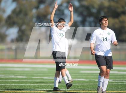 Thumbnail 2 in Encina Prep vs. Le Grand (CIF SJS D6 Final) photogallery.