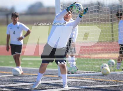 Thumbnail 2 in Encina Prep vs. Le Grand (CIF SJS D6 Final) photogallery.
