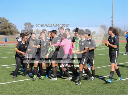 Thumbnail 1 in Encina Prep vs. Le Grand (CIF SJS D6 Final) photogallery.