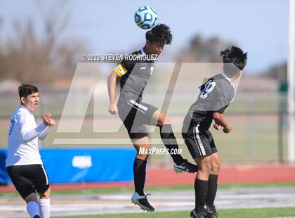 Thumbnail 2 in Encina Prep vs. Le Grand (CIF SJS D6 Final) photogallery.