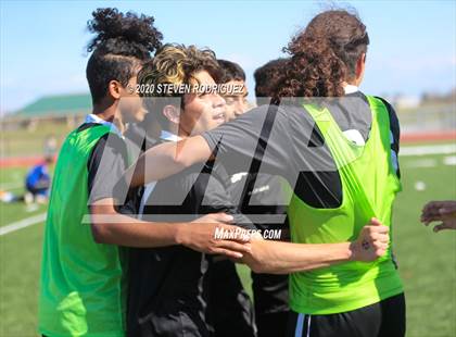 Thumbnail 1 in Encina Prep vs. Le Grand (CIF SJS D6 Final) photogallery.