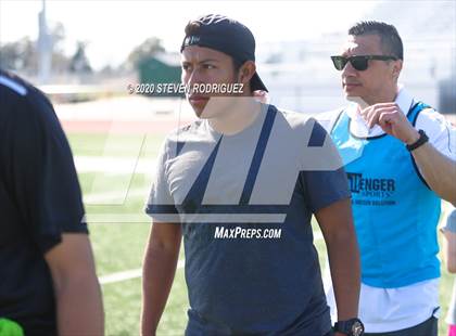 Thumbnail 2 in Encina Prep vs. Le Grand (CIF SJS D6 Final) photogallery.