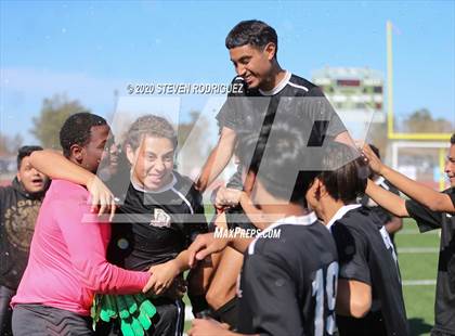Thumbnail 1 in Encina Prep vs. Le Grand (CIF SJS D6 Final) photogallery.